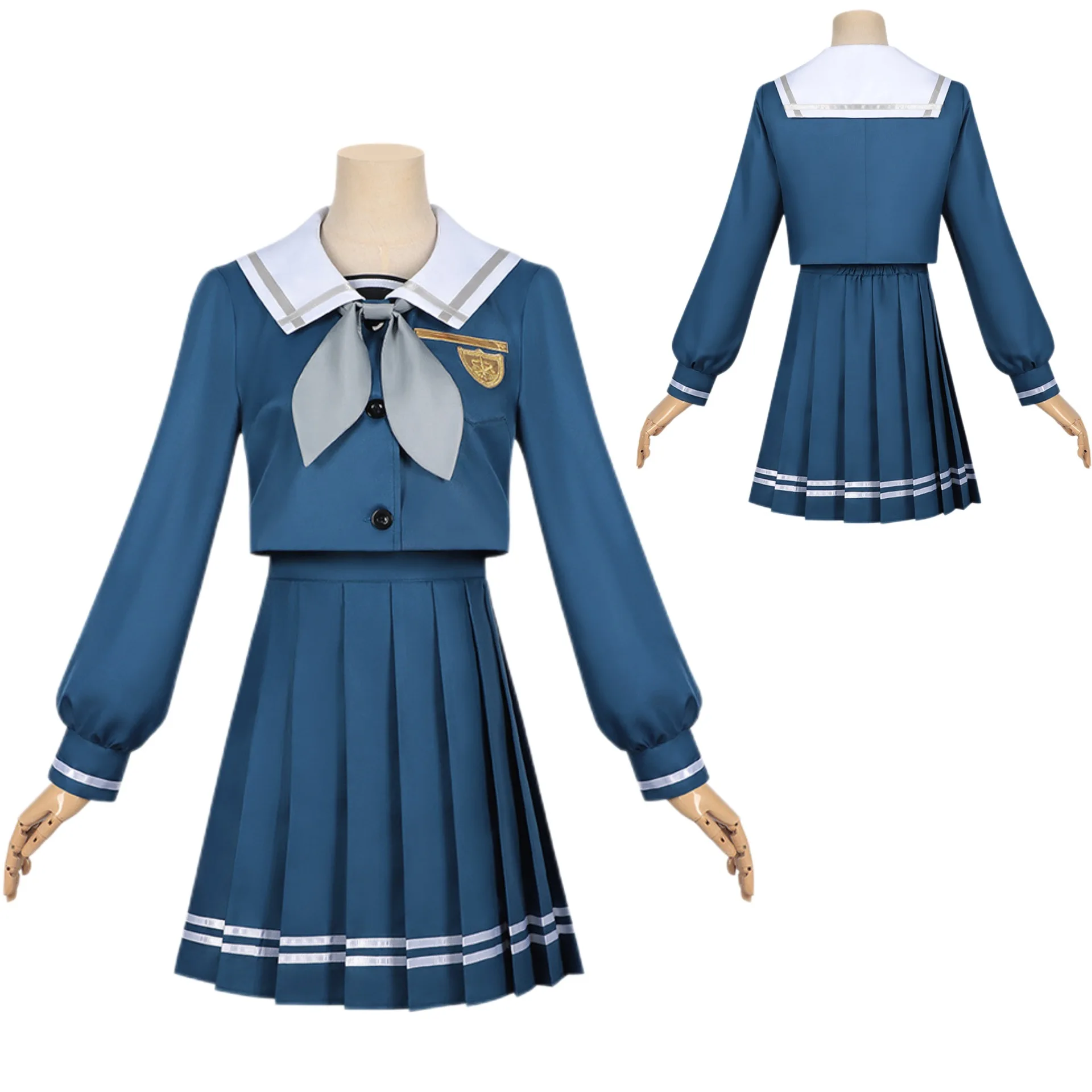 

Ave Mujica's Cosplay Costume Stage Outfit Plaid Skirt JK Skirt And Convention Costume By Ryo Mutsu