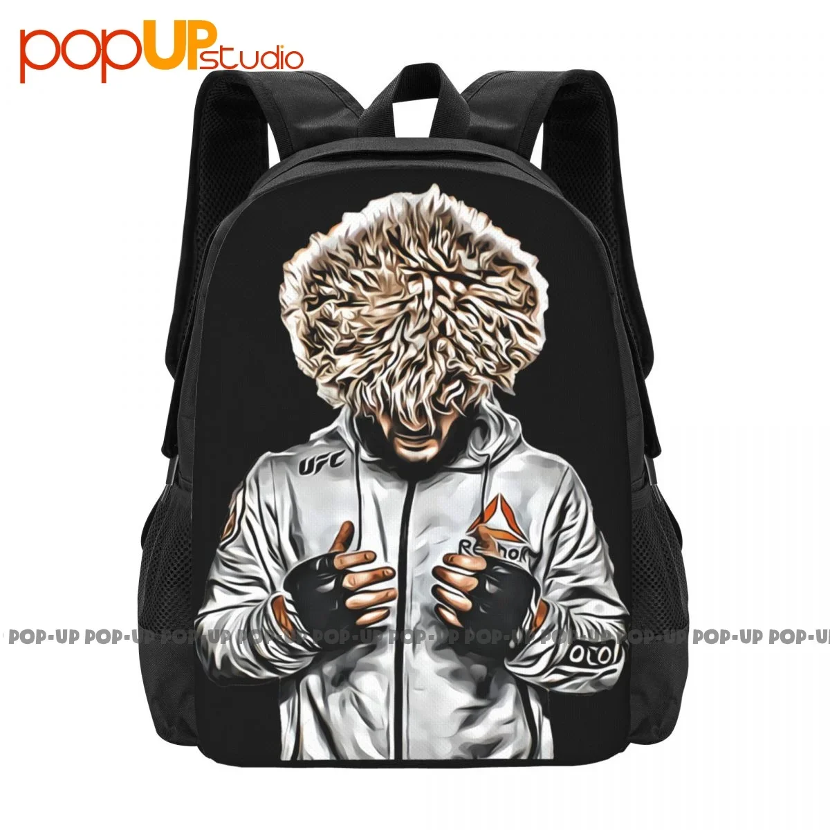 

Khabib Nurmagomedov The Eagle Backpack Large Capacity Vintage Portable Personalised Bags For Travel