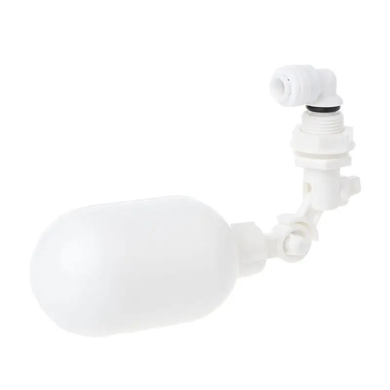 

LXAF Adjustable External Float for Valve 1/4" Quick Connect Plastic Float Ball for Valve Automatic Filling Fish for Tank Aqua