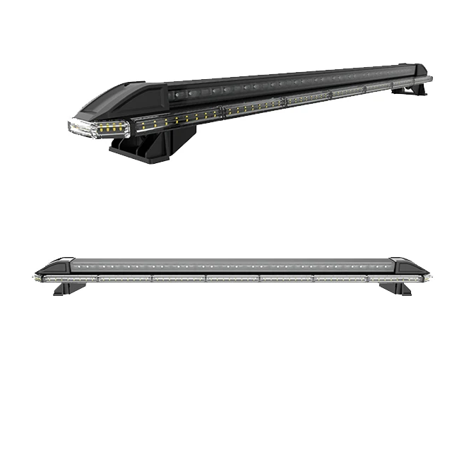 

Best Selling 12-24V Roof Top Security Strobe Light Bar LED Flashing Warning Light Bar Amber White Emergency Lightbar For Truck