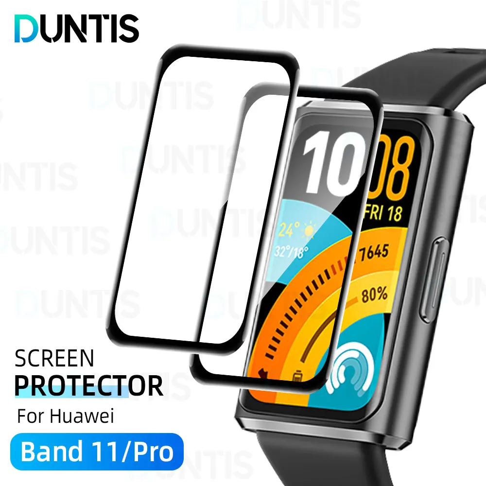 

Screen Protector for Huawei Band 11/11Pro 3D Curved Screen Protector Ultra-HD Full Coverage Protective Film Accessories NotGlass