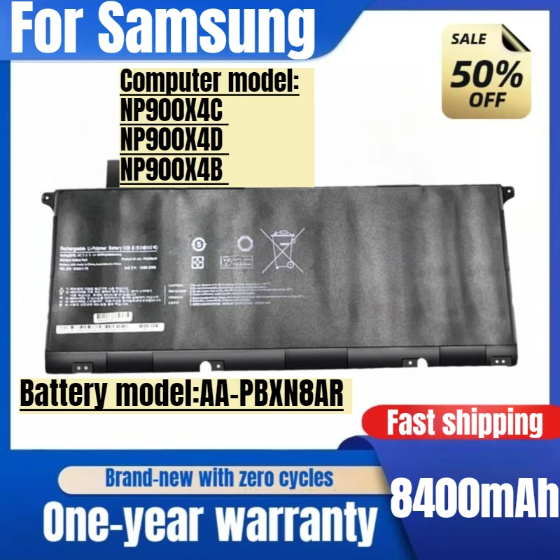 

Для Samsung NP900X4C NP900X4D NP900X4B аккумулятор для ноутбука AA-PBXN8AR аккумулятор большой емкости, высококачественные сменные аккумуляторы
