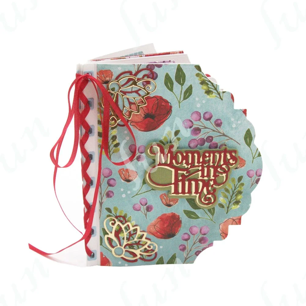Mini Memory Book Die Cutting Dies Box Hamper Gift DIY Scrapbooking Crafts Cuts Stencils Photo Album