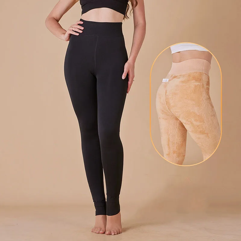 خارج ارتداء الصلبة زائد المخملية رشاقته طماق عالية الخصر نصف القدم الدفء جوارب طويلة امرأة الشتاء جوارب مثيرة طماق الحرارية