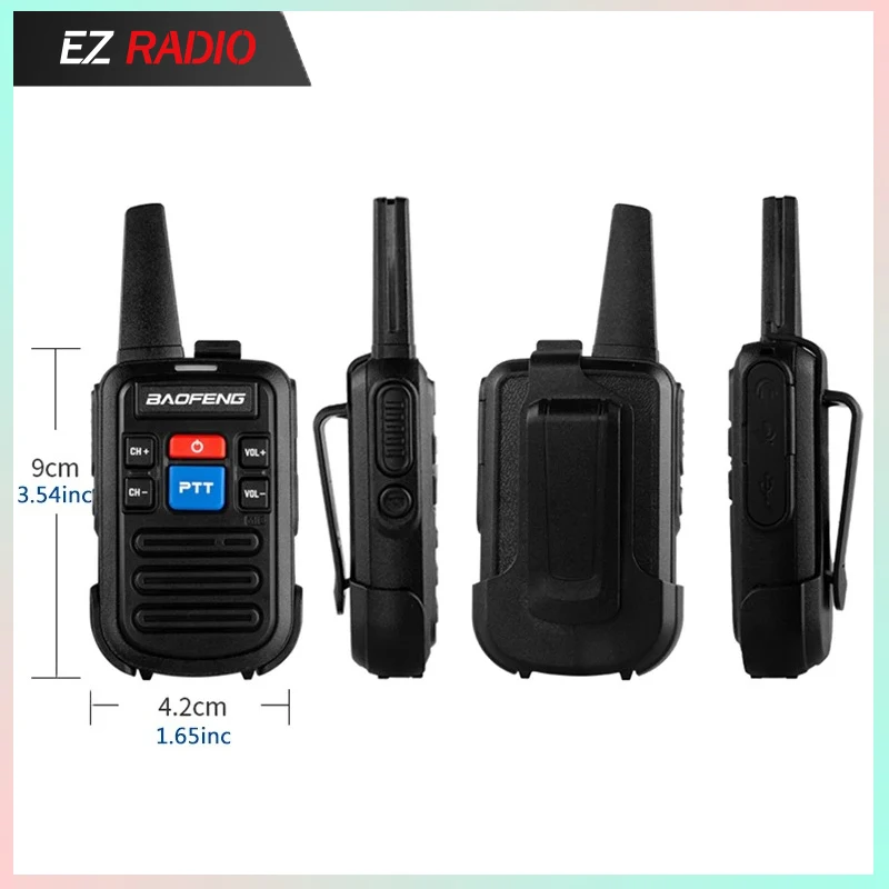 baofeng BFC50 camping long range walkie talkie Wireless set radios walki communication radio transceiver ptt Two-way intercom