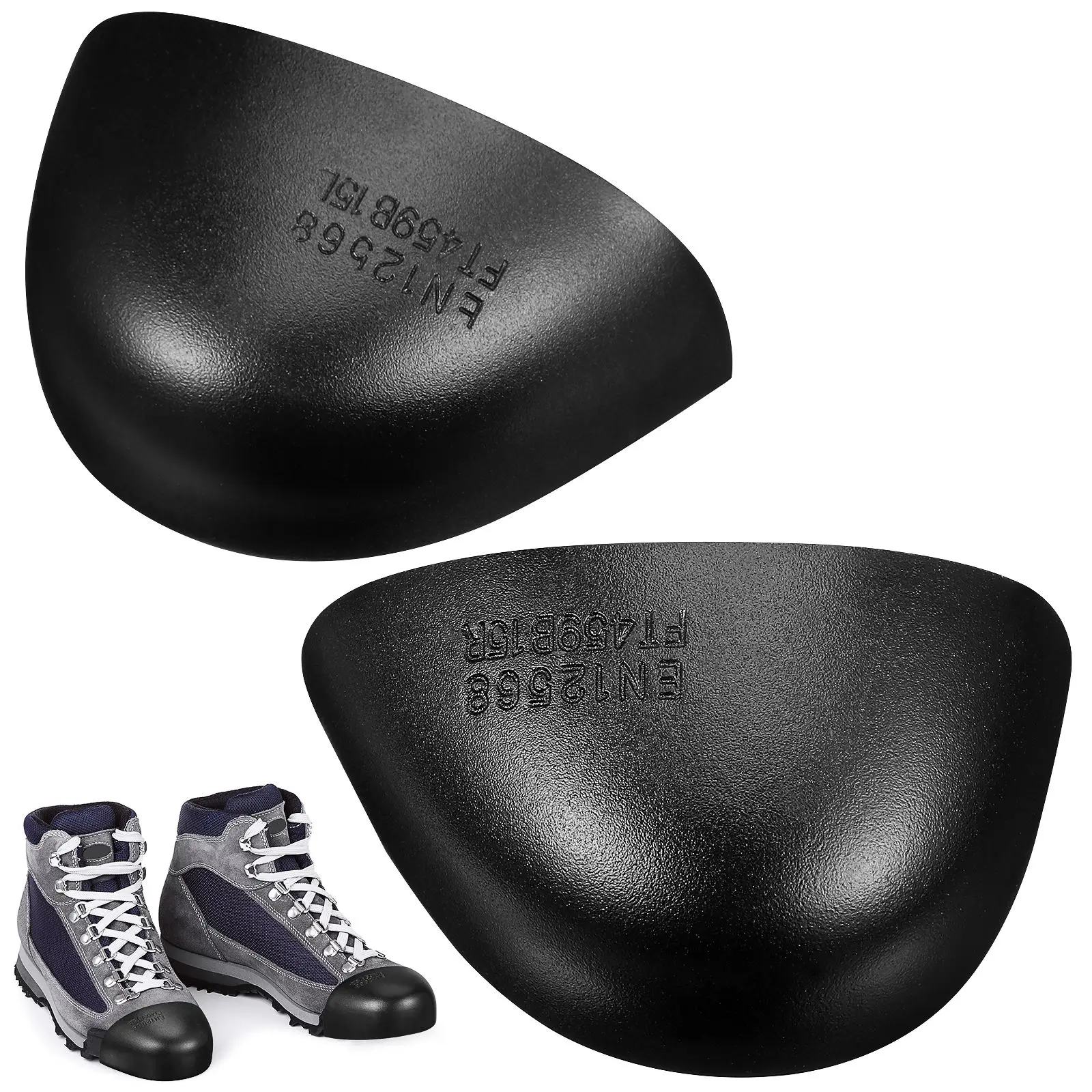 

Steel Shoe Covers Foot Headgear Safety Footwear Guard Toe Cap for Work Boots universal Shoe Protector Workers Inserts Boots Caps