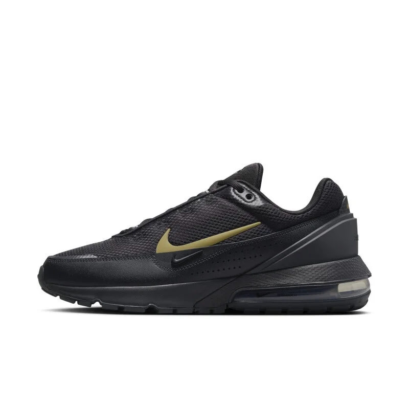

Nike Rear Cushioning Air Cushion Training Men's Sports Running Shoes, New Lightweight Comfortable Low-Top Shoes That Make Feet Look Smaller, Casual Running Shoes, Air Max Pulse High-End Black and Gold Versatile Sports Shoes, Versatile Must-Have Hq2573-001