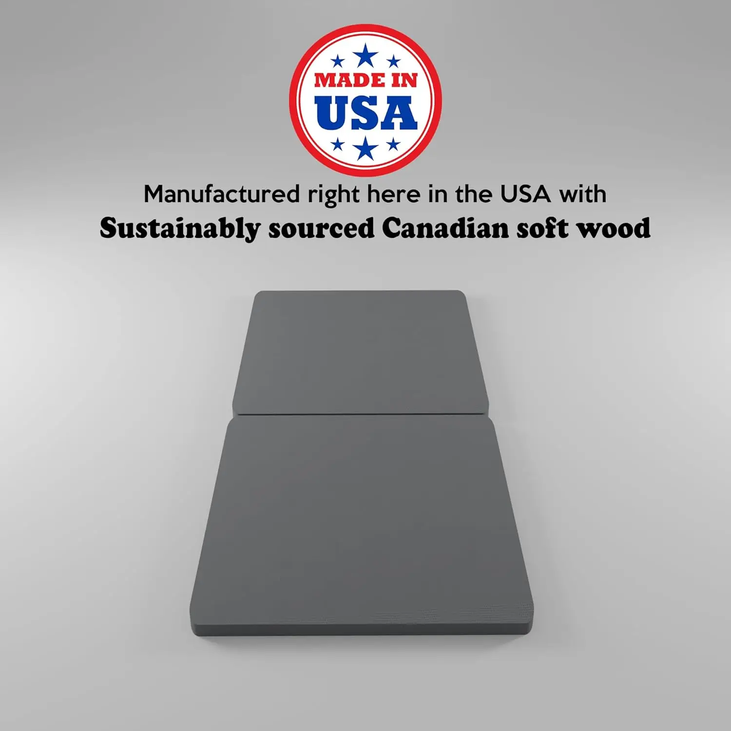 

, 1.5-Inch Bunkie Board For Mattress/Bed, Fully Assembled, Improved Comfort And Support, Twin, Grey