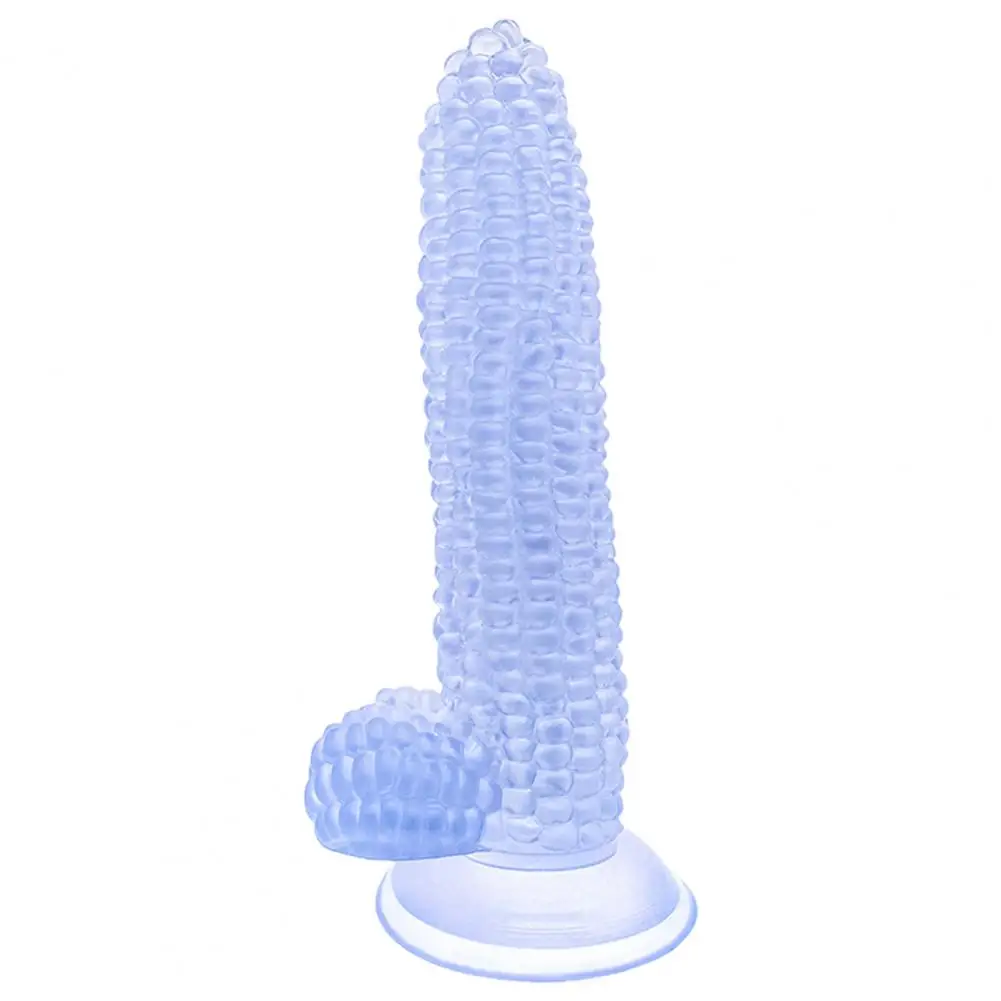 Realistic Dildo Powerful Suction Cup Big Penis Fake Cock Corn Large Particles G-spot Vagina Massage Sex Toys for Women