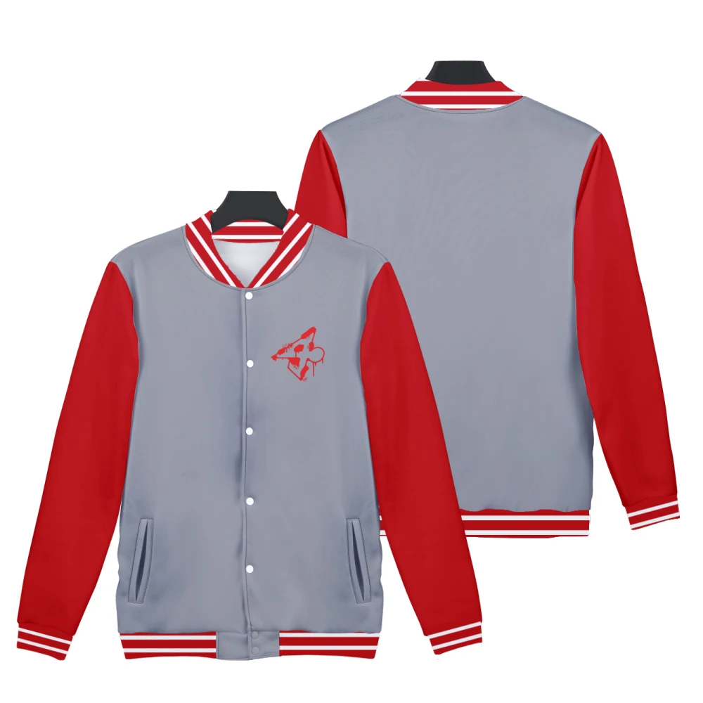 Jaqueta Ranboo Generation Varsity masculina e feminina, uniforme de beisebol streetwear manga longa, moletom com zíper, roupas da moda 2022