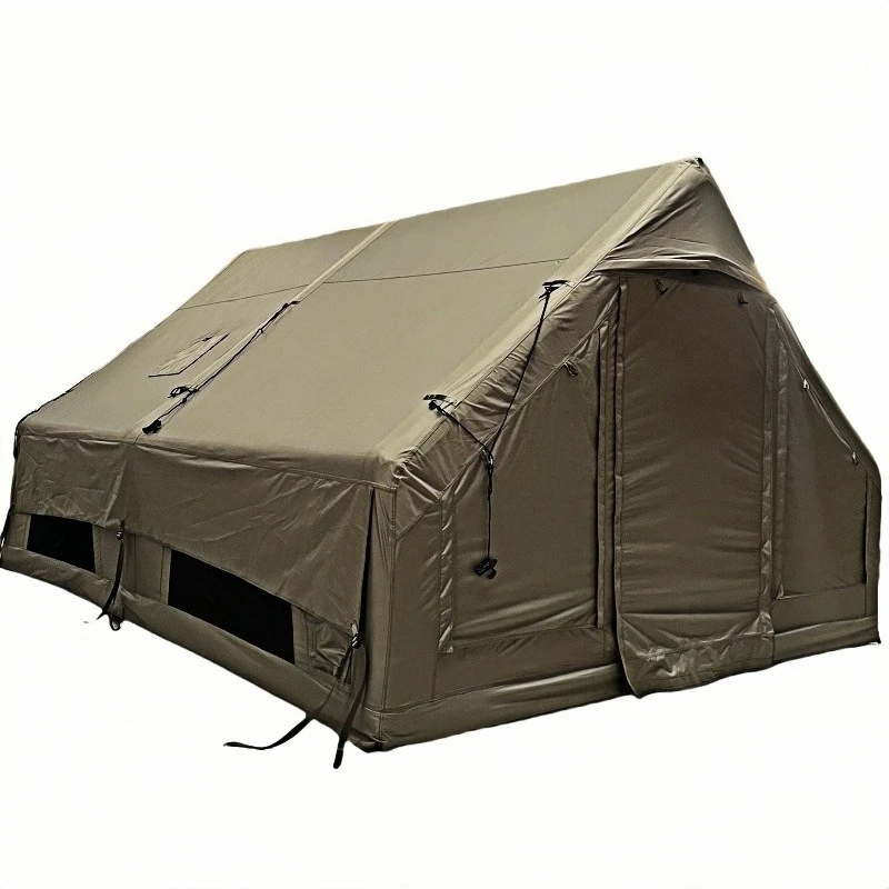 

Прямая надувная палатка от производителя, 12 квадратных метров, для кемпинга, 600D, ткань Оксфорд, водонепроницаемая и ветрозащитная, профессиональная или
