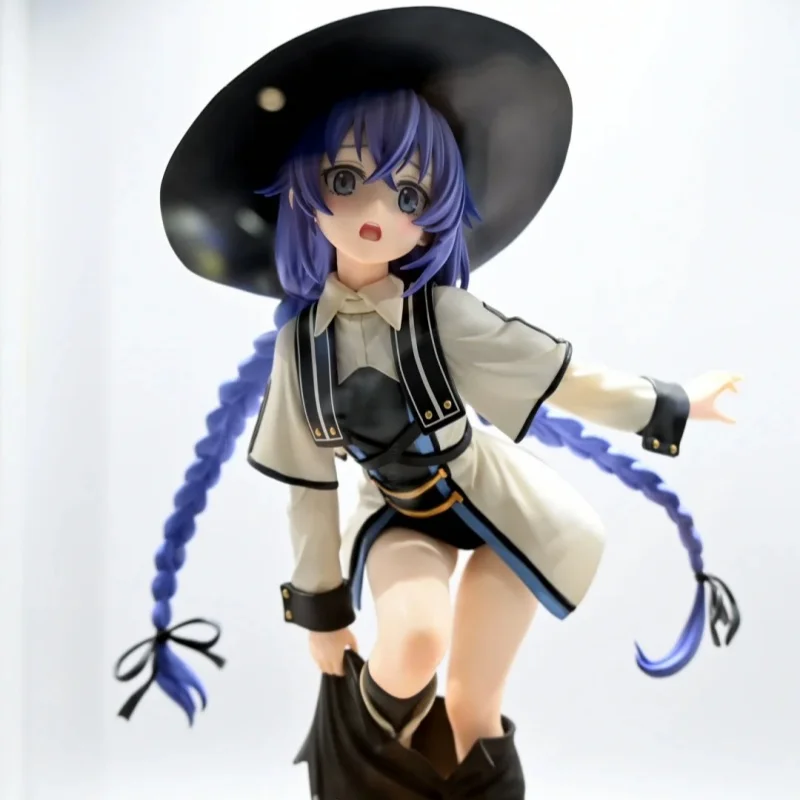 New 23cm Magician Roxy Migurdia Action Figures Mushoku Tensei Jobless Reincarnation Models Anime Pvc Adult Collection Xmas Gifts