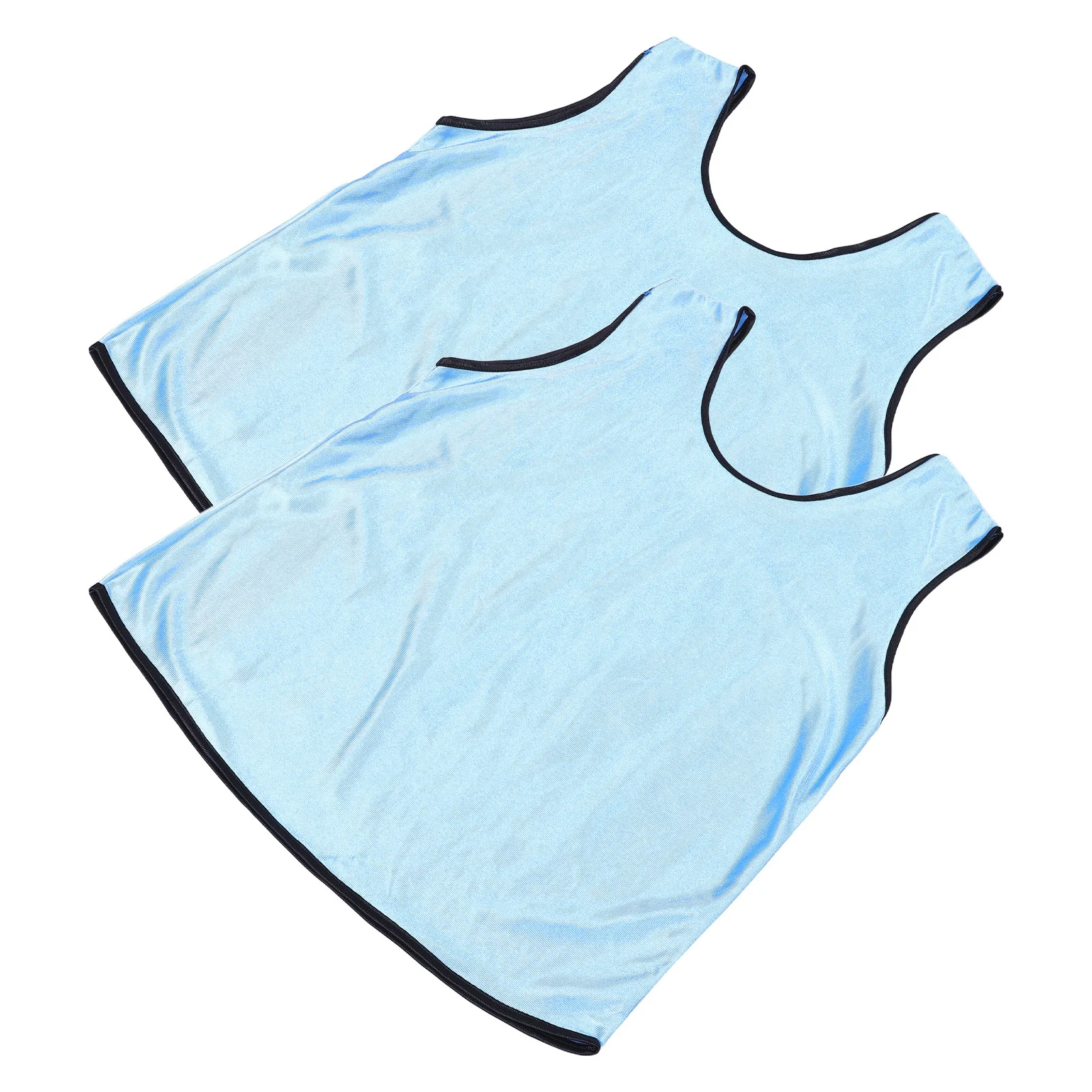 

2Pcs Team Training Vests Breathable Soccer Basketball Football Practice Jerseys Portable Pinnies for Youth Adults