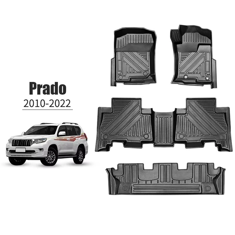 

Suitable for 2021 Land Cruiser Prado LC150 TPE car rubber foot mat pad right rudder driving position