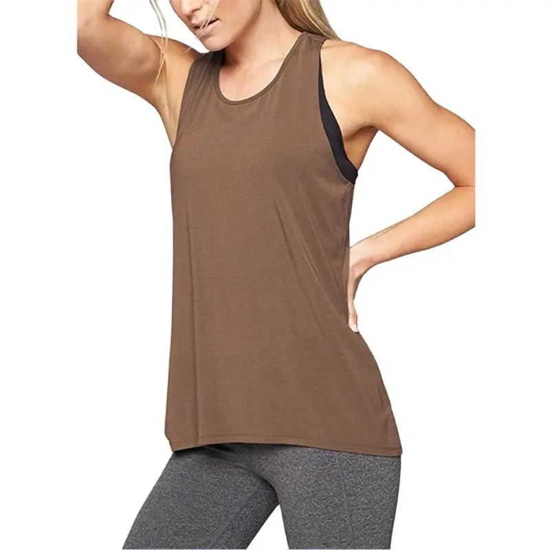 Damski top do jogi Bezszwowe koszulki sportowe Odzież fitness Koszulka do jogi z krótkim rękawem Top do biegania Aktywna odzież sportowa Top Femme — zdjęcie 6