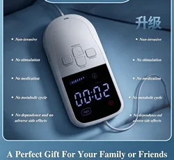 CES Sleep Aid Device Brain Electronic Therapy Stimulation Massage Ear Clip Electrode for Insomnia Relief Anti-Anxiety Stress Tre