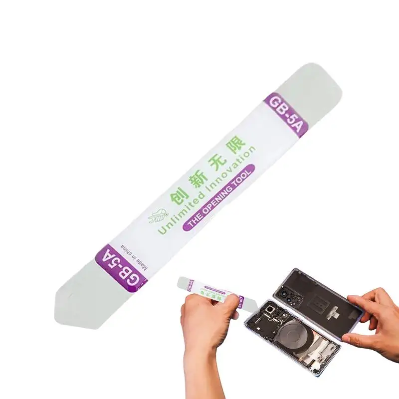 Metal de aço inoxidável spudger pry ferramentas abertura tela lcd bateria desmontagem pá lâmina faca ferramenta desmontagem do telefone móvel