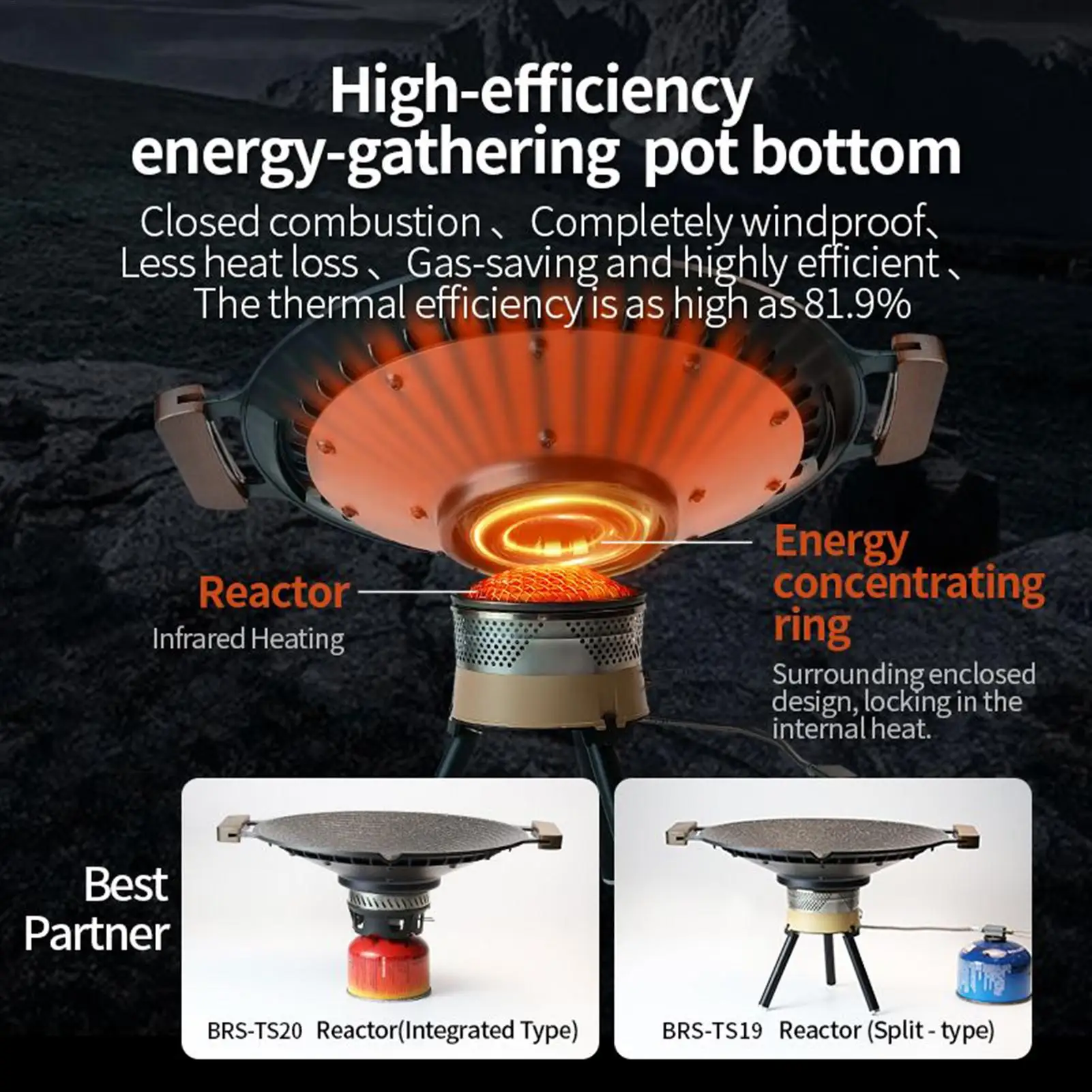 BRS مقلاة شواء كورية مع مقابض للتخييم غير لاصقة شواء صينية نزهة شواء مقلي سبائك الألومنيوم مخيم الشواء صينية عموم