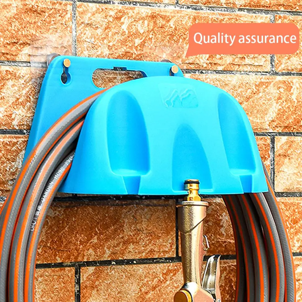 Wall Mounted Garden Irrigation Hose Pipe Hanger Plastic Rack Tap Watering Hose Organizer Storage Holder Pipe Winding Frame