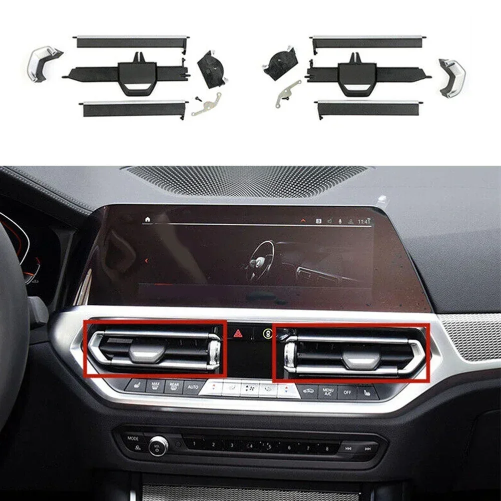 Vorne Links Rechts AC Air Vent Grill Tab Clip Trim Für BMW 1 2 3 4 serie F40 F44 G20 G21 G28 Auto