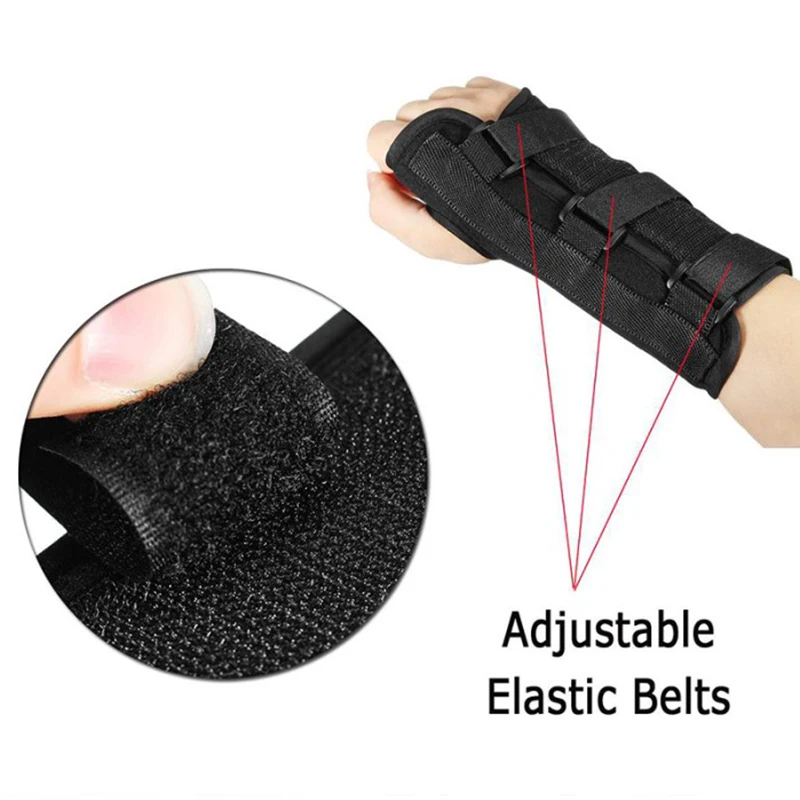 1PCS Wrist Brace for Carpal Tunnel Relief Night Support Pads Brace Sprain Forearm Splint Strap Protector