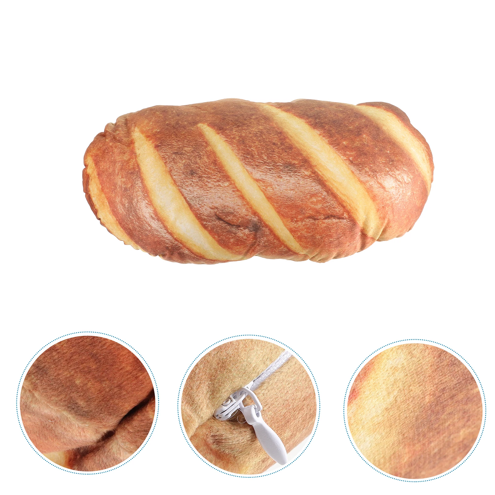 Adorabili cuscini per divano in pane, divano da tiro per cibo, morbido e flessibile, per alleviare lo stress, per divano del soggiorno, sedia per auto, letto, uso del pane
