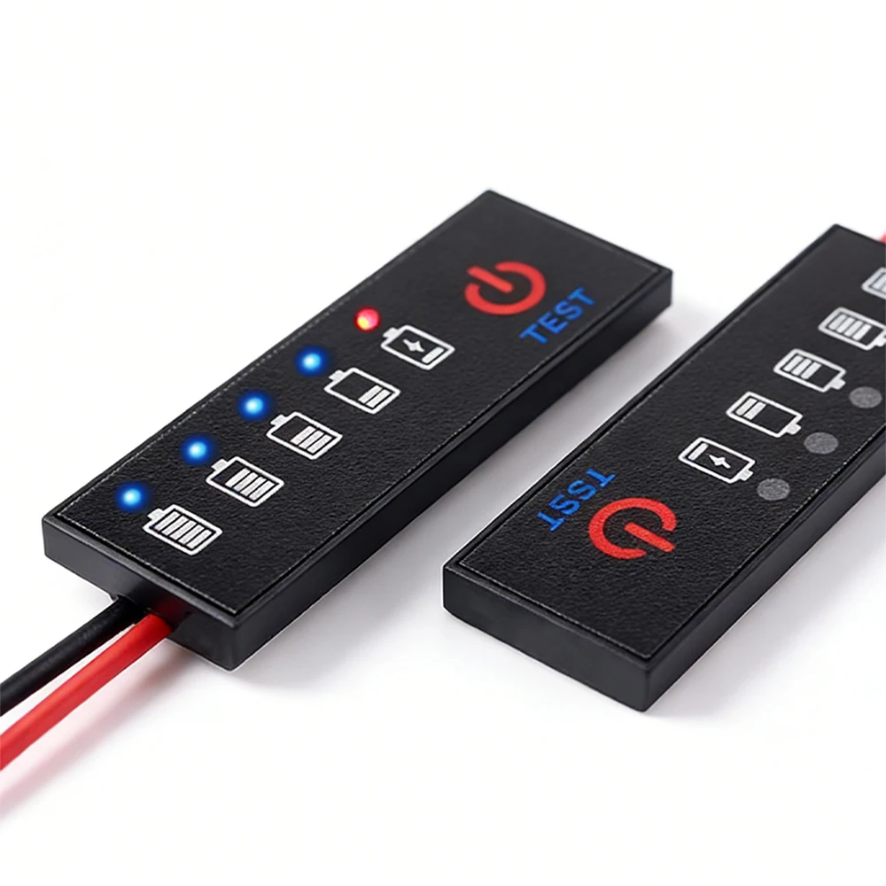 Affichage intelligent de la batterie Indicateur de niveau de batterie au lithium 18650 Lipo Li-ion Carte de capacité Testeur de charge 1S-5S 3.7-21V