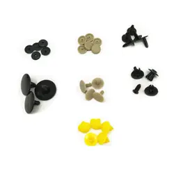 For BYD Tang Song Qin Yuan Atto 3 F3 F6 Interior Trim Panel Buckle Engine Cover Liner Safety Belt Button Dashboard Clips 5pcs