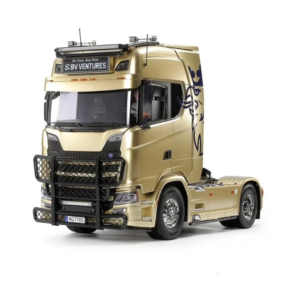 Placa de saia lateral led luzes pcb para 1/14 tamiya rc caminhão basculante scania 770s 4x2 56379 brinquedos peças de carro