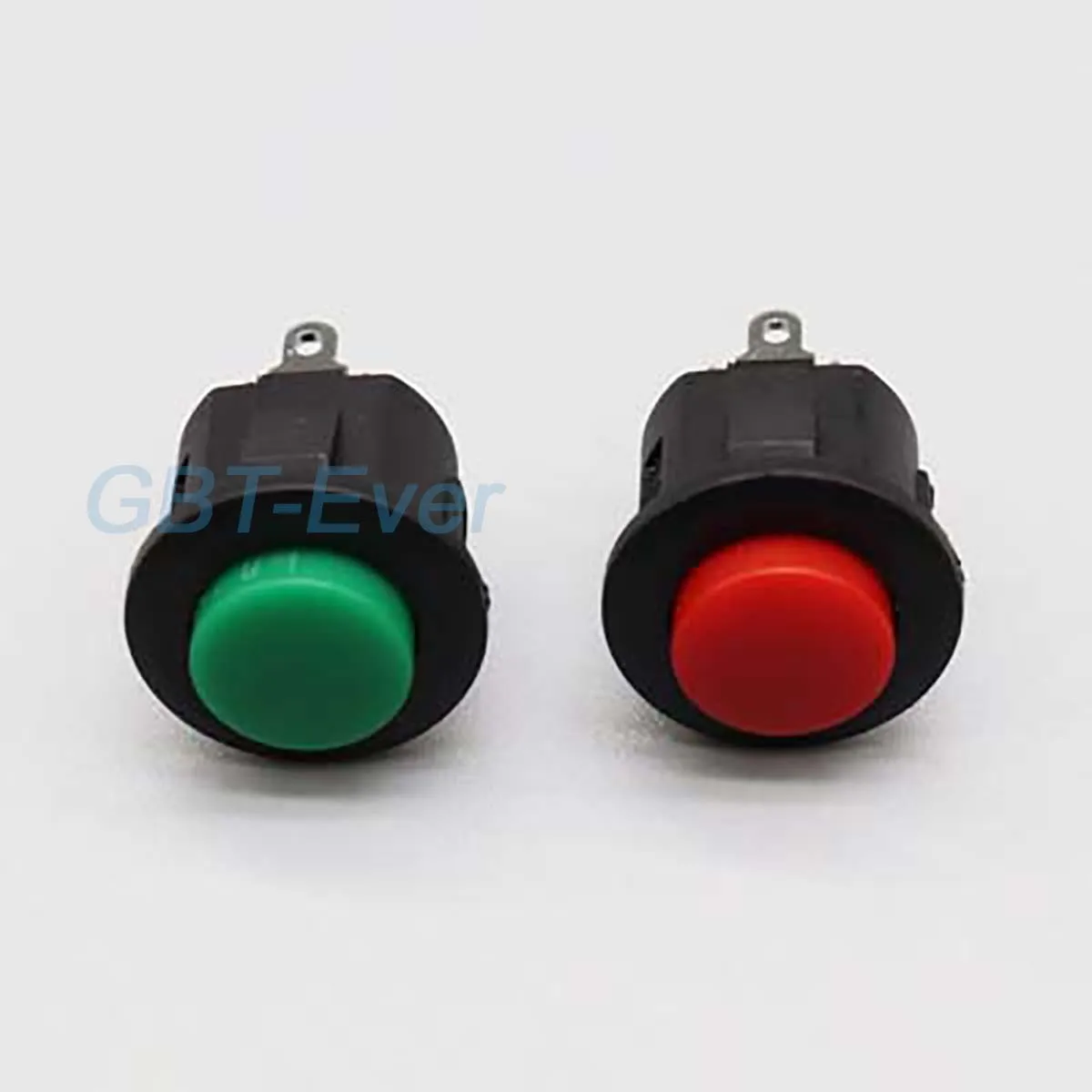 5Pcs 2Pin Mini Card Reset Switch 14mm Push Button Switch Since The Reset Self-resetting Non-locking Start/Stop Horn Round Switch