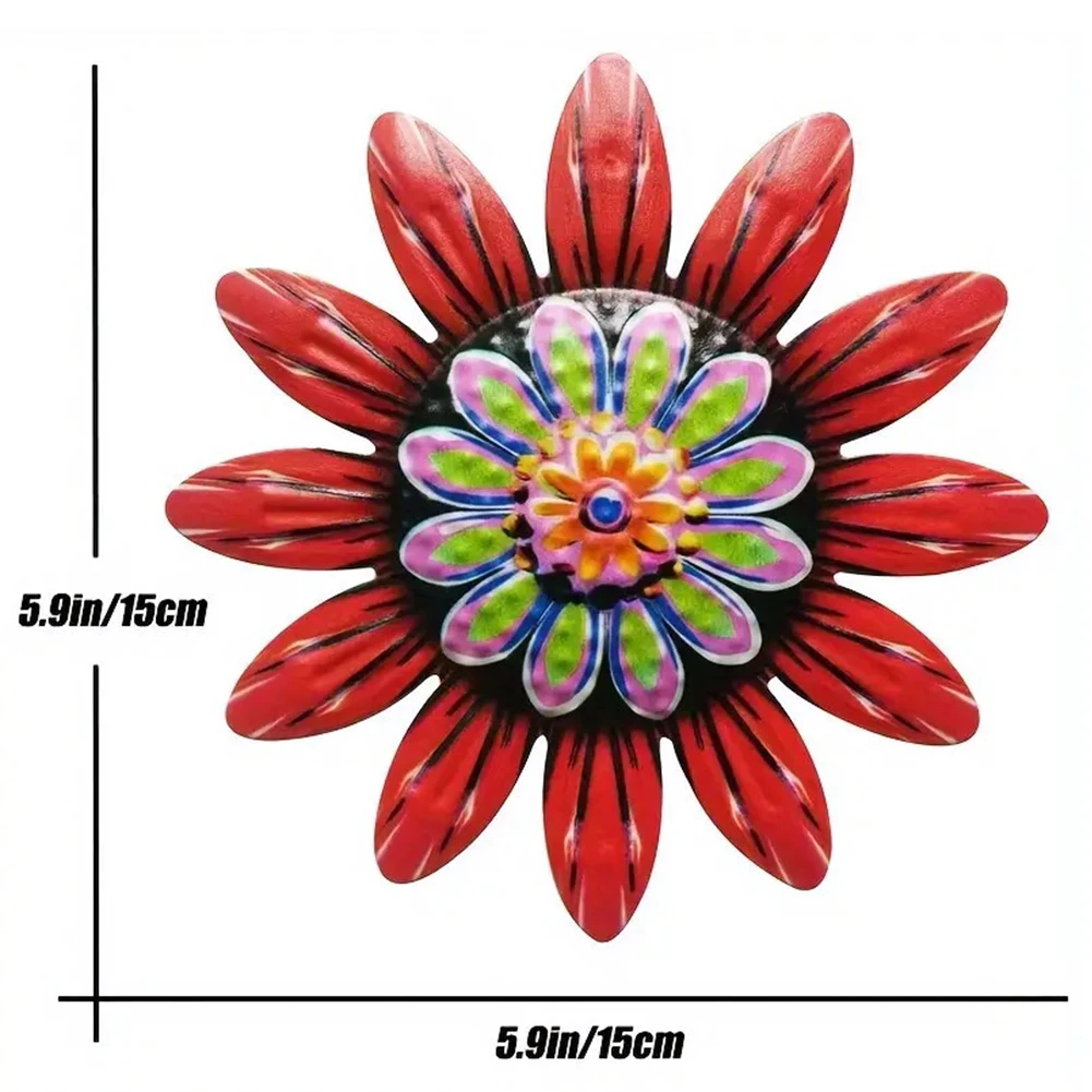 for versatile Indoor Outdoor Decor Artificial Artistic Sculptures Garden Decor Artificial for daisies Easy Installation