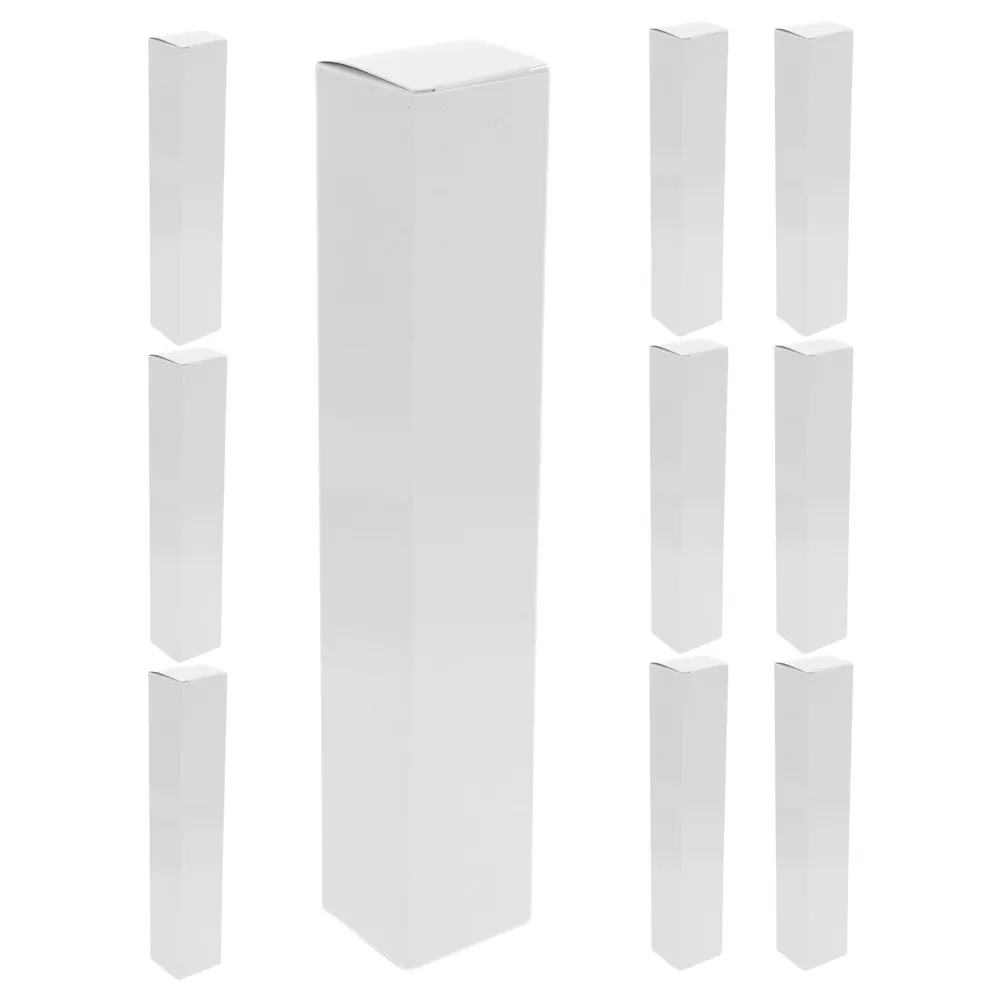 10 Pcs Foldable Folding Fans Boxes Storage Holder Chinese Hand Wrap Decorative Packing Cases Wrapping Container Diy Holders
