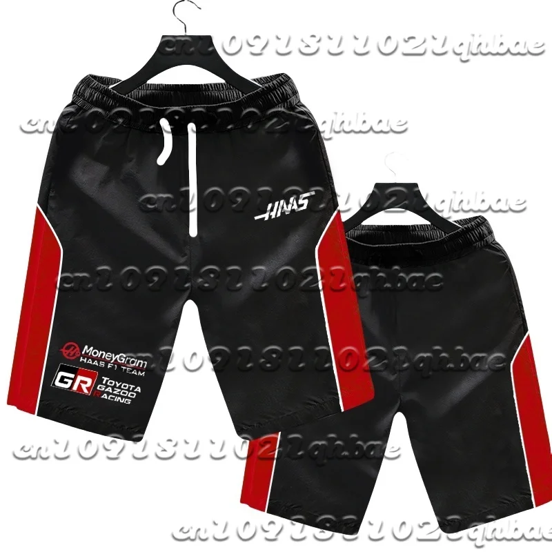 

2025 Summer MOTO New 3D Printed Mesh Fashion Brand Casual Shorts