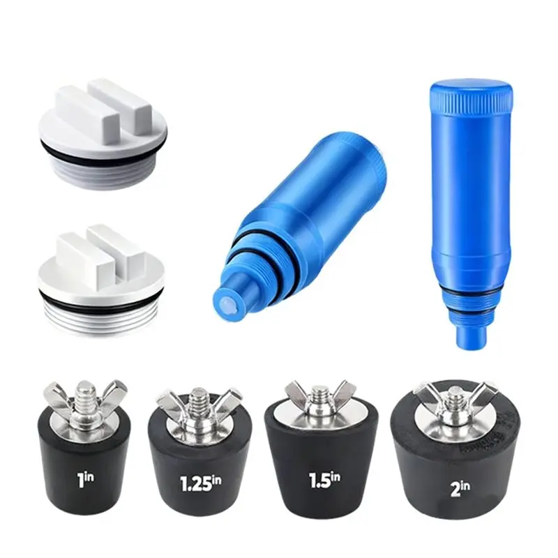 

Premium-For Winterizing Pool Accessories- 9 Inch Above Ground Pool Skimmer Guard With 1.5" Threaded Spa Return Line