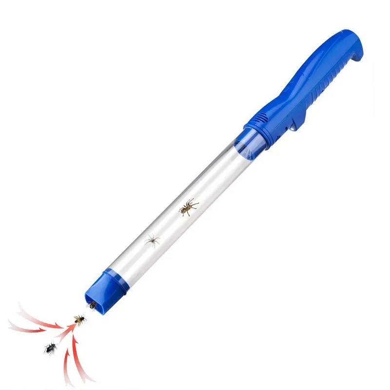 USB Charging Bug Vacuum Catcher Handheld Electric Insect Vacuum for Home Garden Strong Suction for Spiders Flies Crawling Pests
