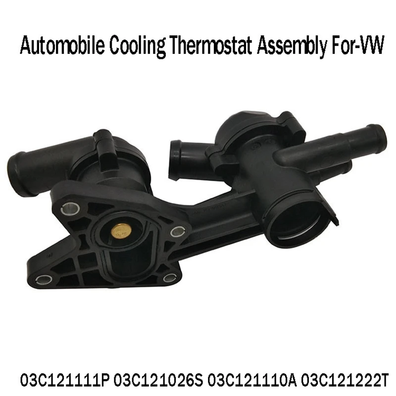 Automobile Cooling Thermostat Assembly For- 03C121111P 03C121026S 03C121110A 03C121222T