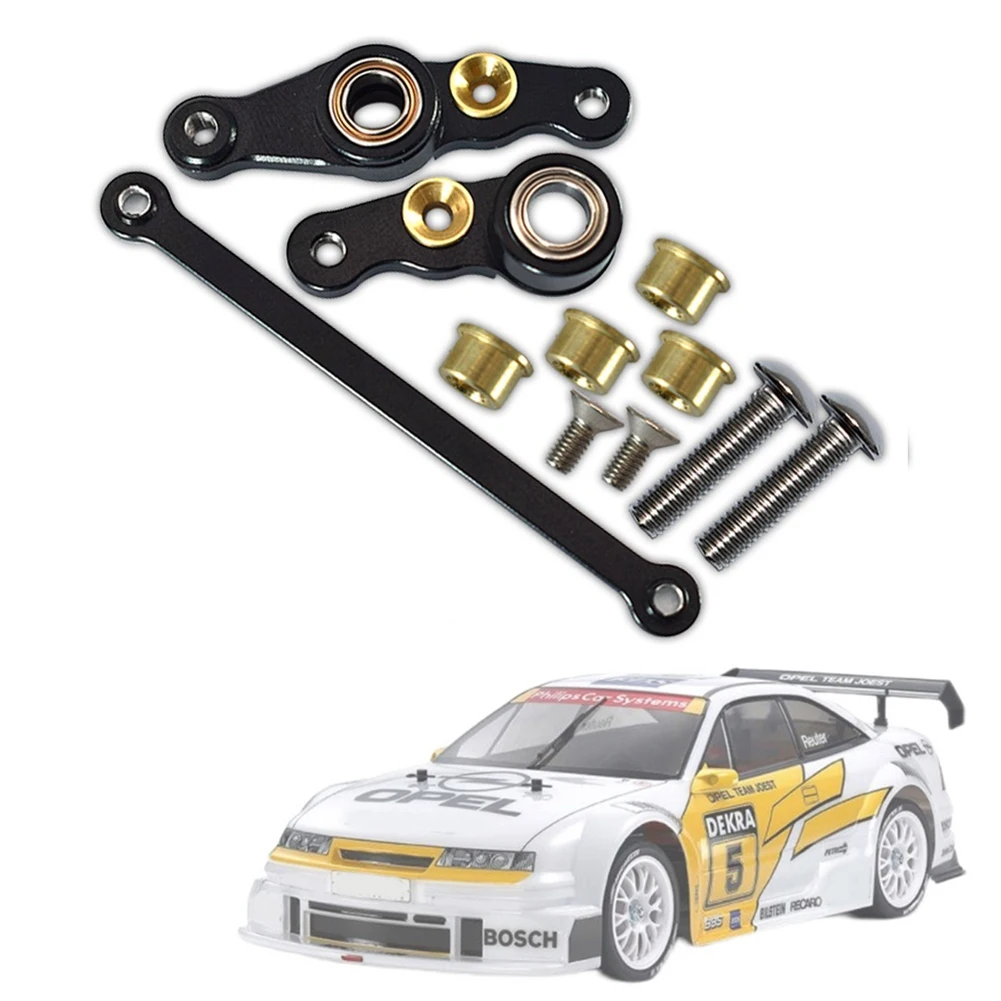 مكونات التوجيه المعدنية تجميع التوجيه ، قطع غيار ترقيات السيارات ، الملحقات ، تاميا DF01 ، TA01 ، TA02 ، M1025 ، هامر آر سي ، 6