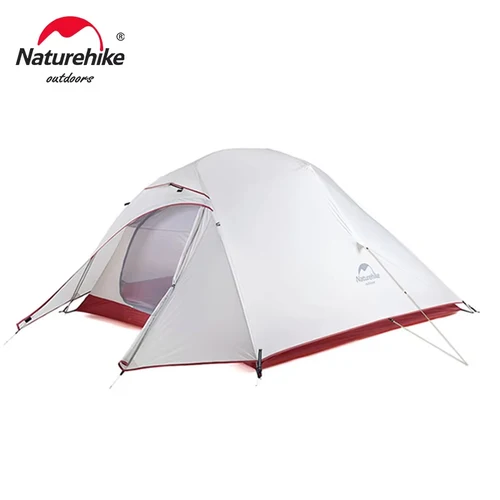 Naturehike-tienda de campaña para 3 personas, tienda de campaña para exteriores, ultraligera, impermeable, independiente, para senderismo y mochilero