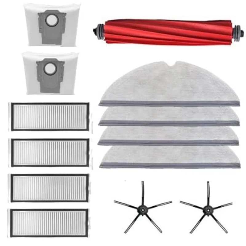 

Replacement Main Brush Side Brushes HEPA Filter for Xiaomi Roborock Q7 Max/Max+ Robot Vacuum Cleaner Accessories