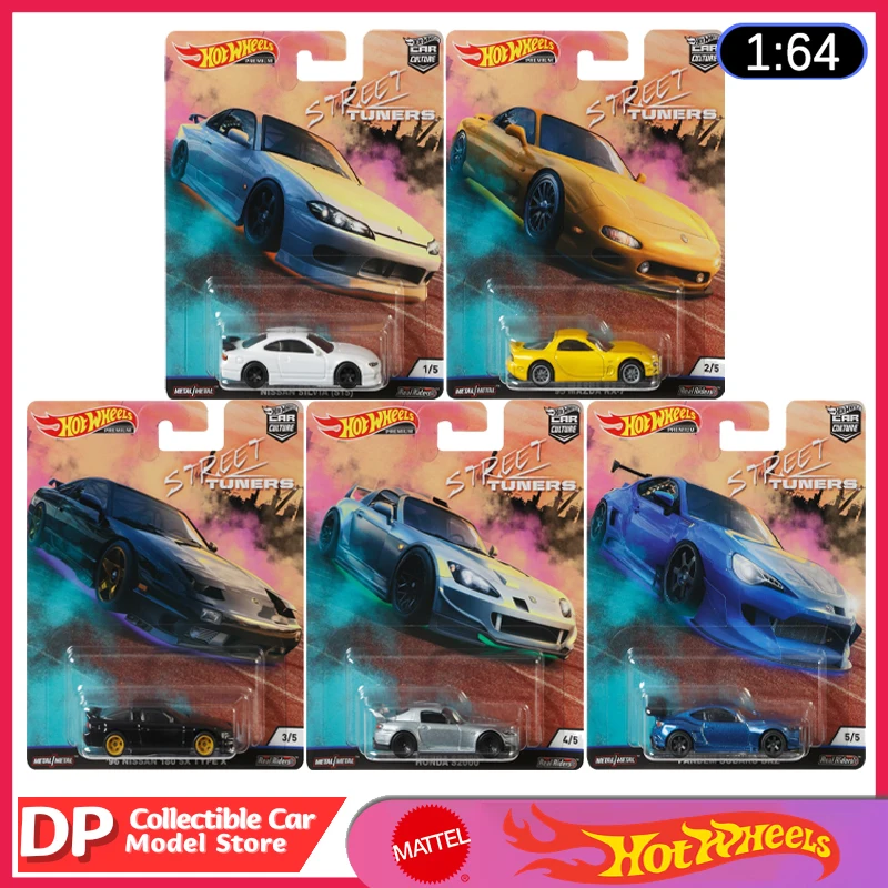 

2019 Hot Wheels Car Culture Assorted Street Tuners Series Set Mazda Nissan Honda Subaru Die-Cast Vehicle Cars