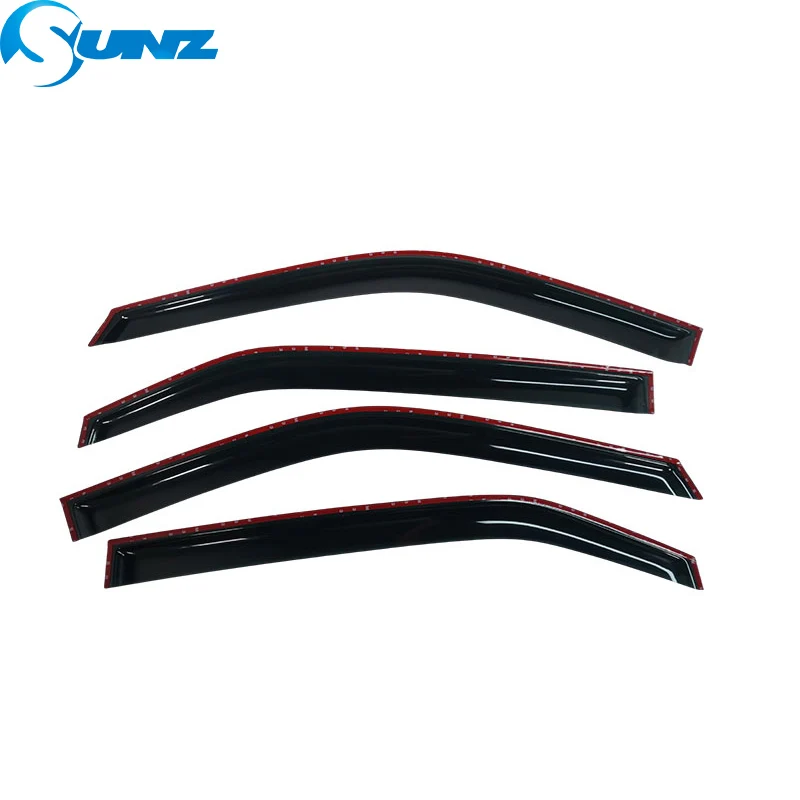 Afbeelding 7: Auto raamdeflector voor Mitsubishi Eclipse Cross 2018 2019 2020 2021 2022 2023 2024 2025 2026 raamvizier zon regen bescherming