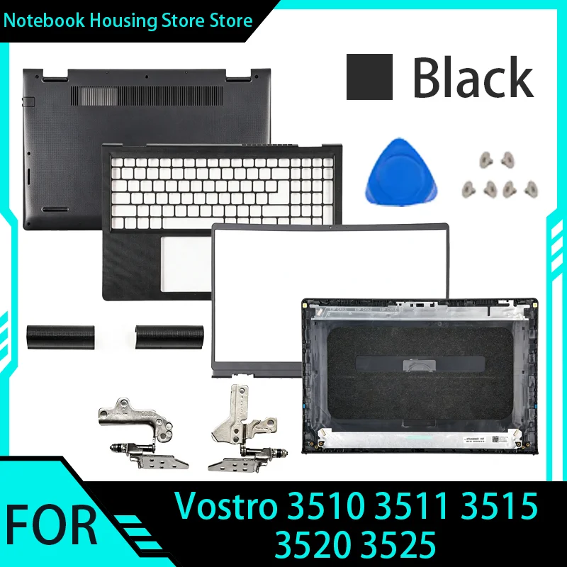 For Vostro 3510 3511 3515 3520 3525 V3510 V3520 New Laptop Shell LCD Back Cover/Front Bezel/Palmrest/Bottom Case/Hinges Cover