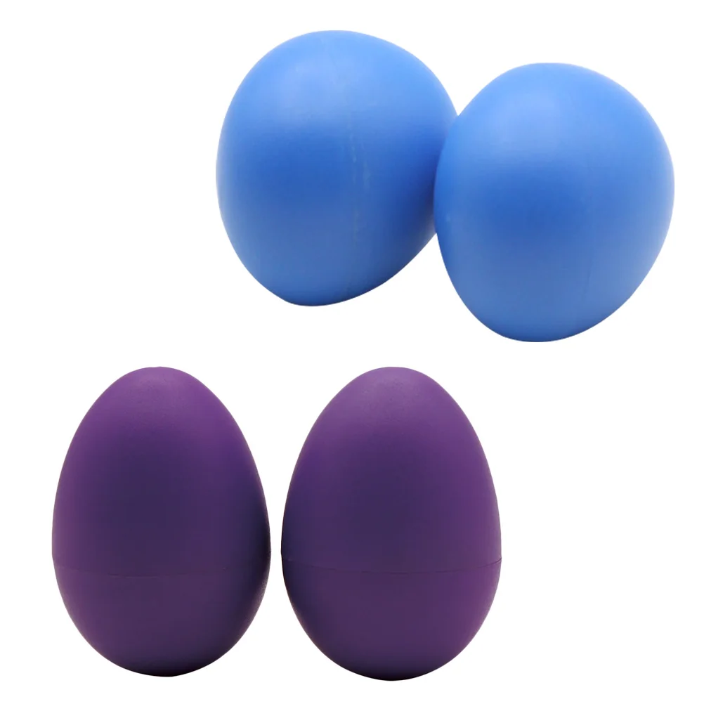 4 個ジャンベ砂の卵ベビー楽器子供プラスチック卵子供のおもちゃ幼児パーカッション