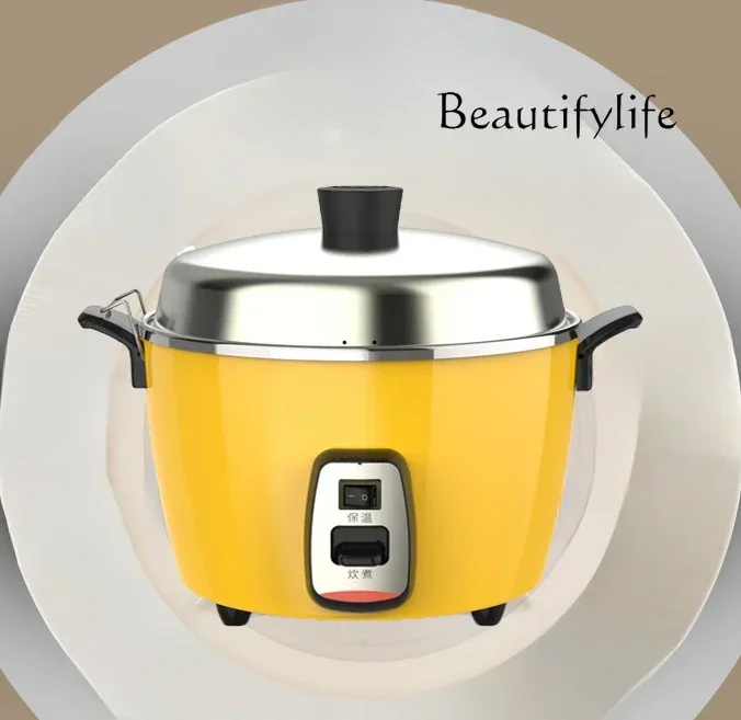 Electric cooker uncoated stainless steel rice cooker cooking braised stew pot multi-functional household 4L