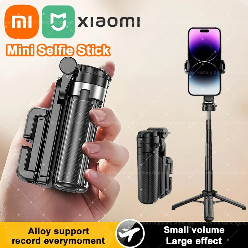 

Xiaomi MIJIA Stable Selfie Tripod Metal Stand Phone Stand Suitable for Outdoor Travel Photography Suitable for iPhone Android