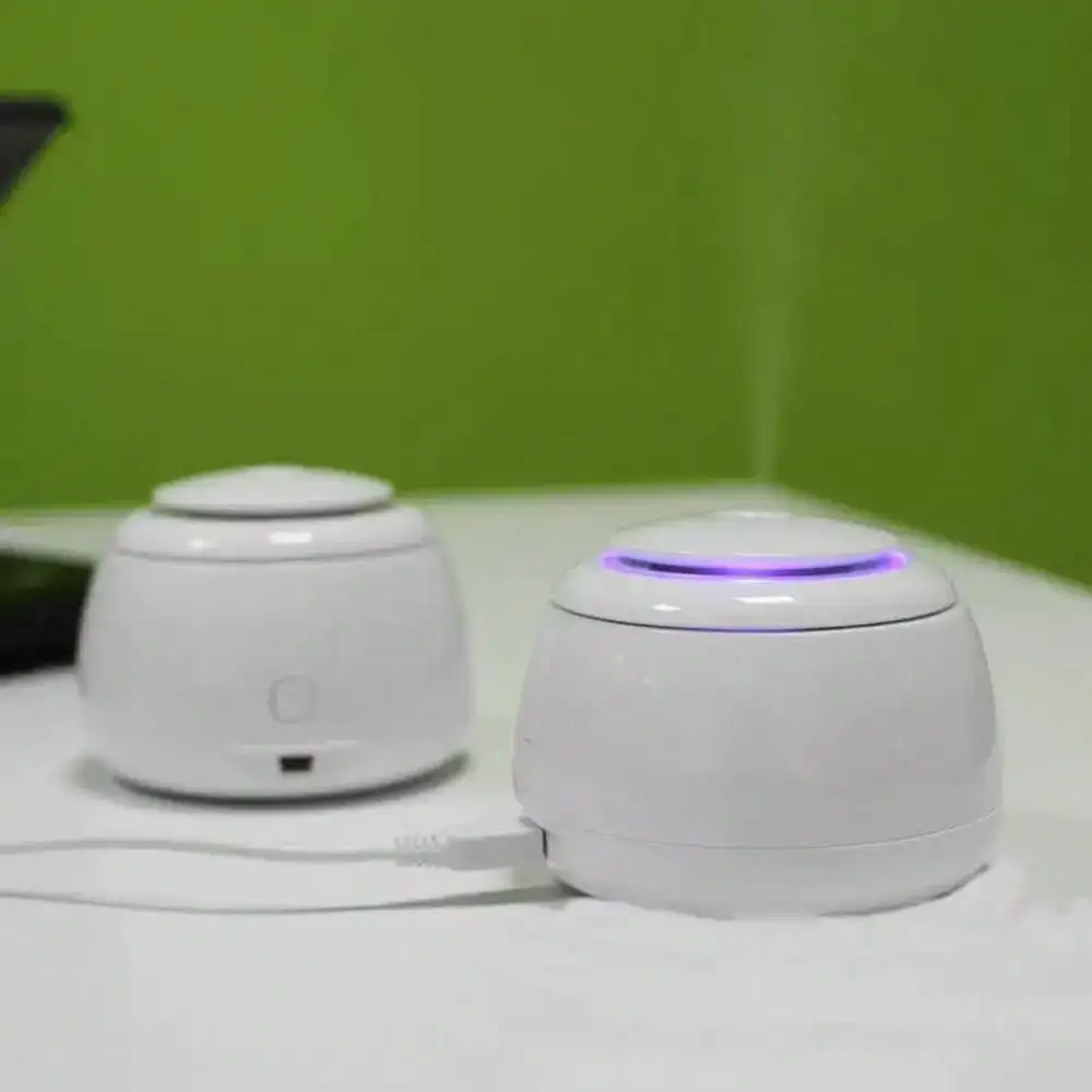 

Portable USB Humidifier With LED Light For Car, Office, Desk - Dry Air Relief