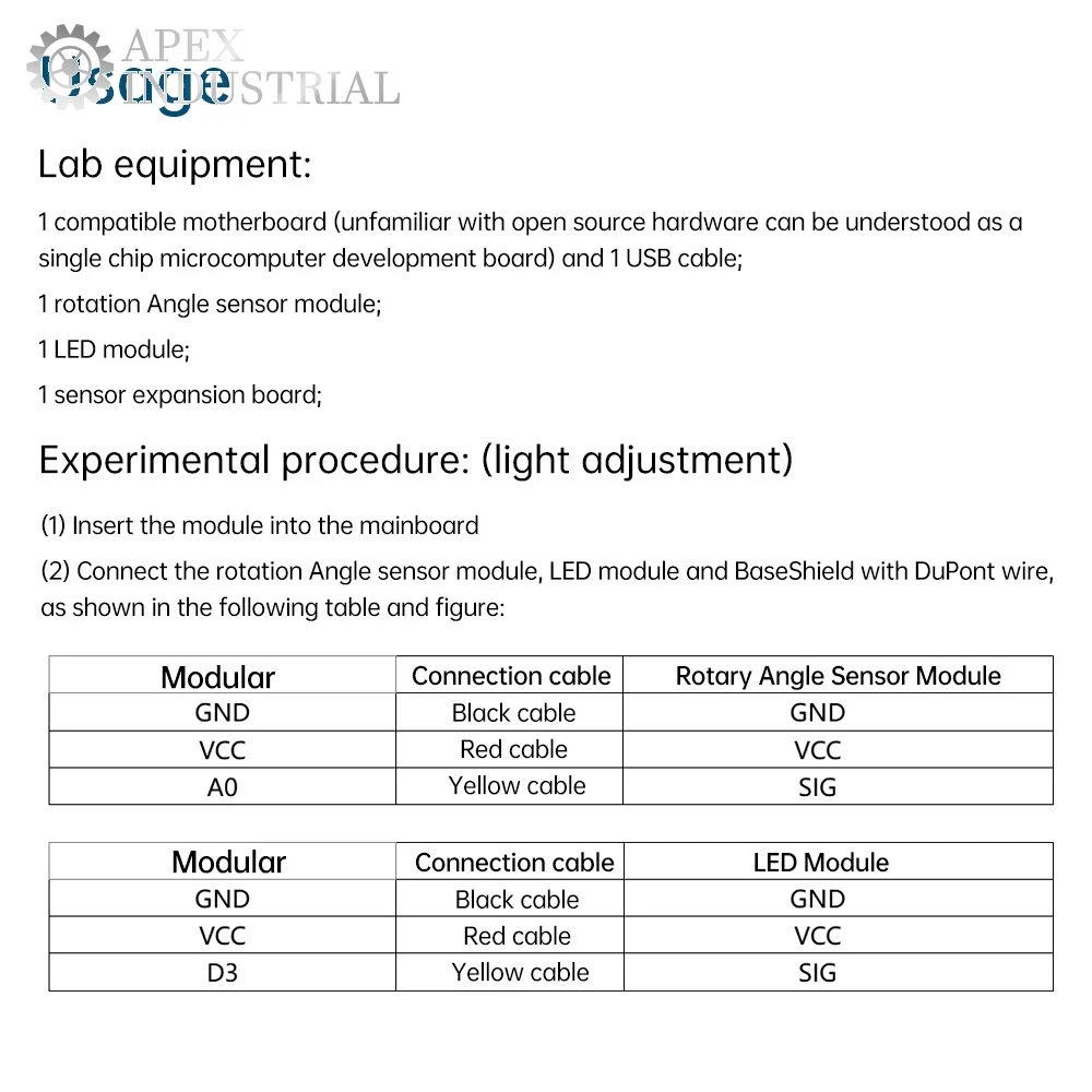 DC 3-5.5V Rotation Angle Sensor Module Knob Switch Adjustable Volume And Light Resistance Potentiometer Switch For Arduino
