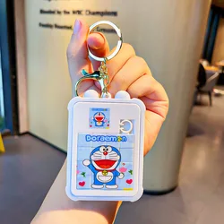 Kawaii Lotso Doraemon Keychains Kuromi Keychain Creative Jigsaw Puzzle Game Keyring Funny Bag Pendant Children Toy Festival Gift