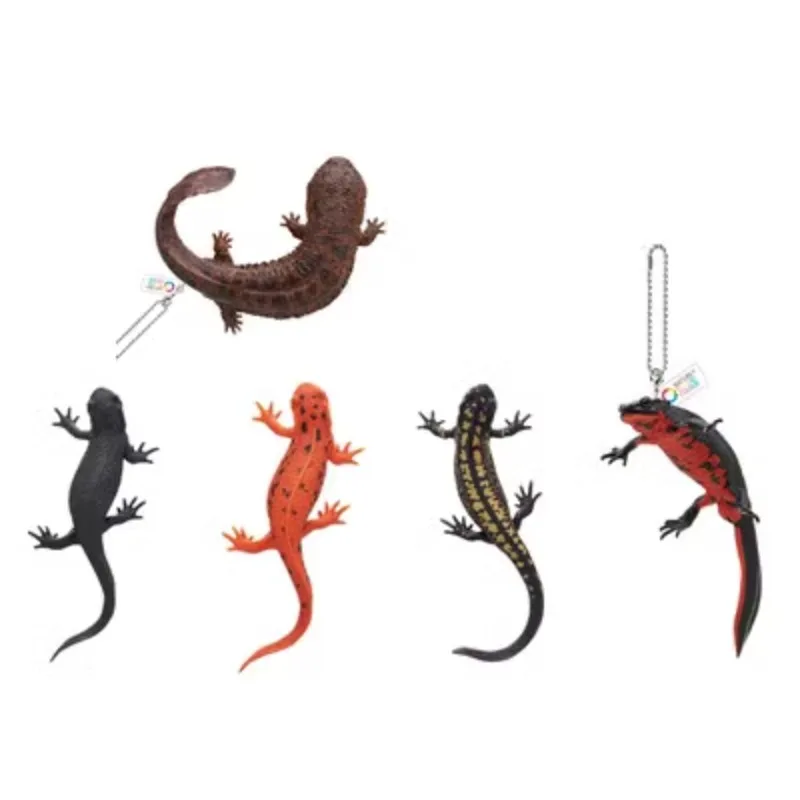 Originale KITAN CLUB Gashapon Salamander Lizard Qversion Anime Action Figure Model Toy Gift Cartoon Character Collection Pendant