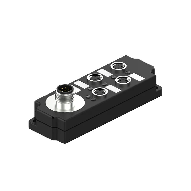 Source Factory M8 Female Ip67 4-Port Distribution Box Connectors Various Circular Connectors